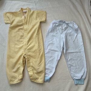 Vintage 18m-2y One Piece and pants Set